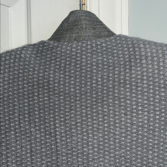 St. John Couture Tweed Lined Jacket Stand Collar Button closure Lined Size 4 - Picture 5 of 9